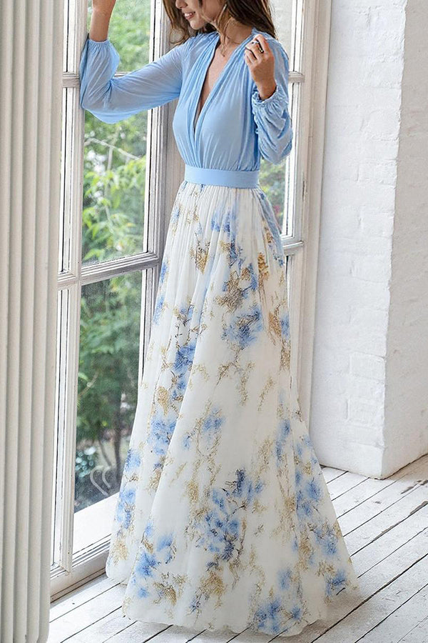 Esmee | Elegant Maxi Kjole med Smigrende Passform
