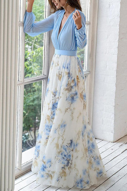 Esmee | Elegant Maxi Kjole med Smigrende Passform