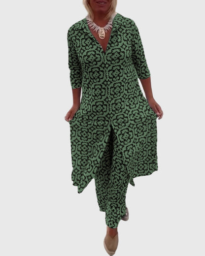 Gabriella™ | Elegant Vintage To-delt Sett