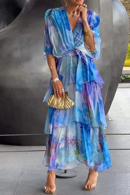 Jade™ – Elegant Bohemsk maxi-kjole