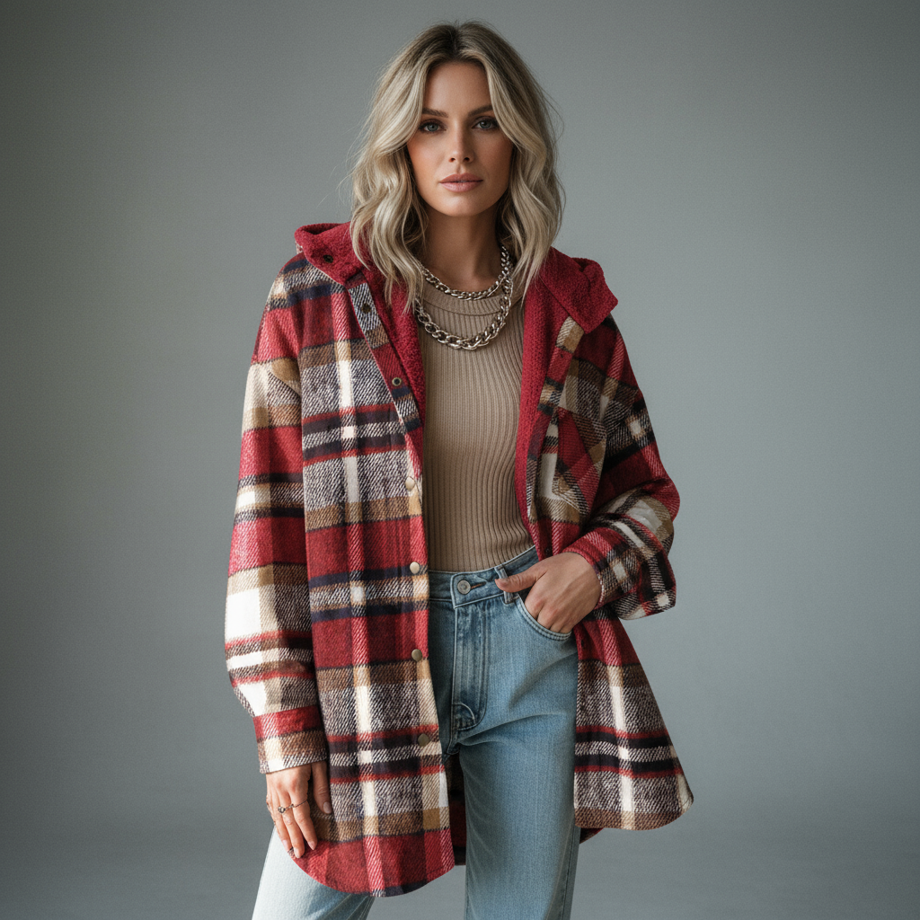 Piper™ | Hettegenser i flanell