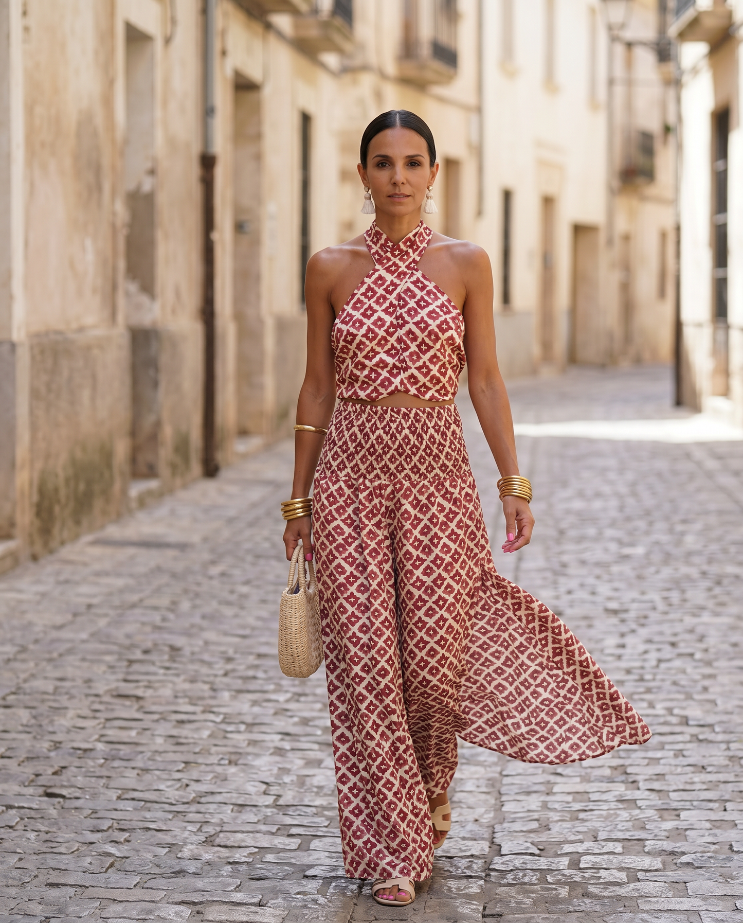 Elsa | Elegant Sett med Off-Shoulder Design