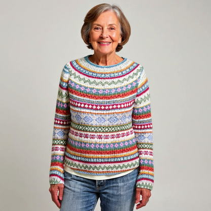 Camila™ | Vintage Islandsk Ullgenser