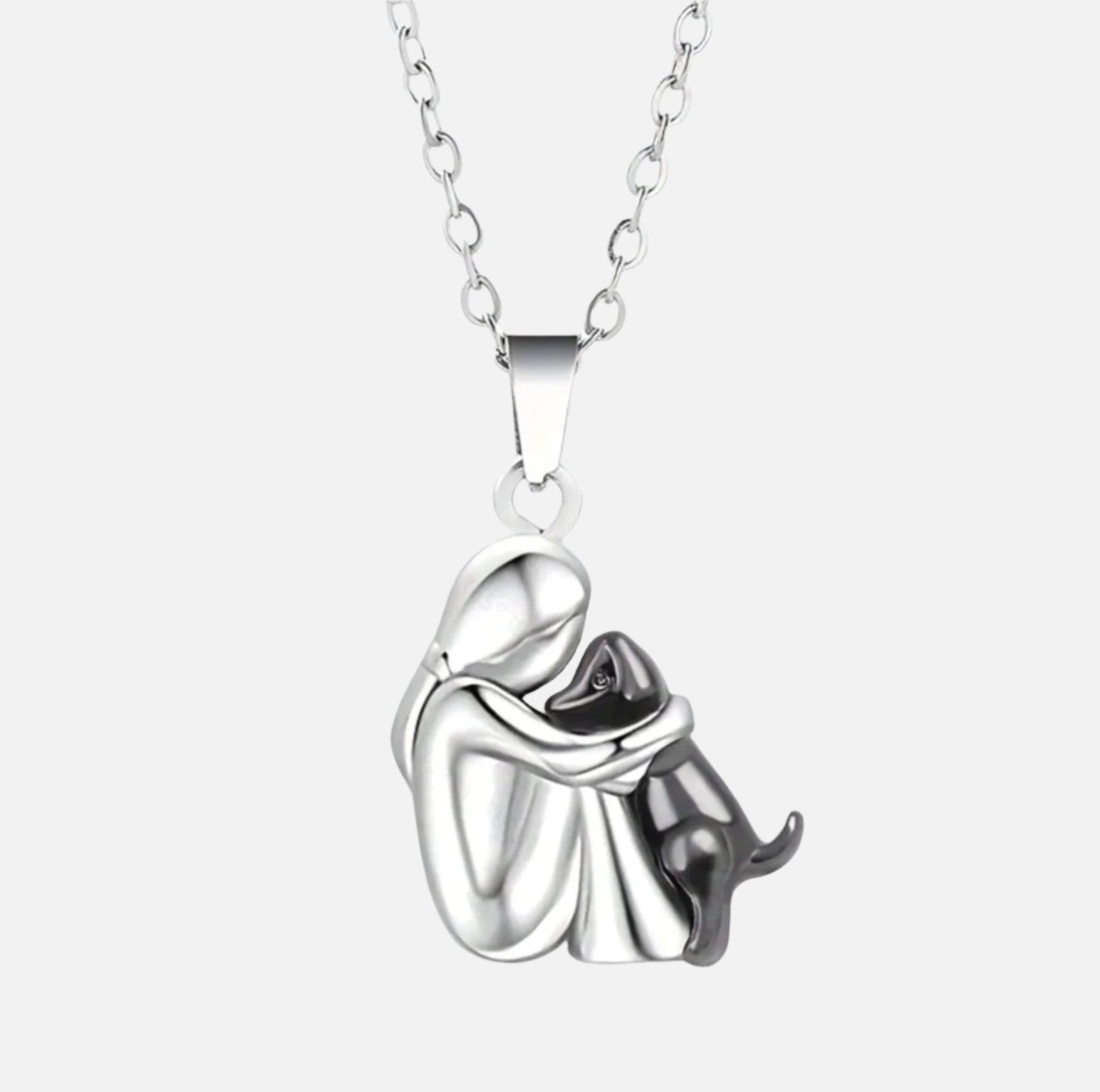 Hug Pendant Necklace