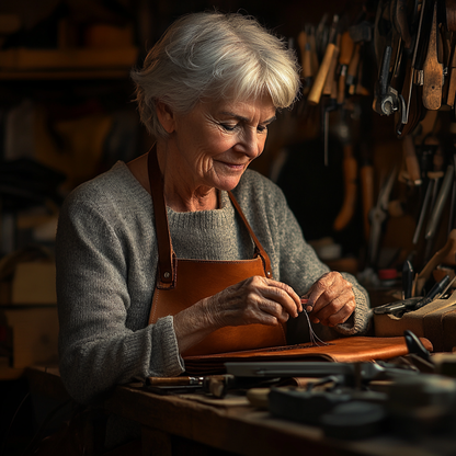 Renee | Stor Vintage Inspirert Håndveske