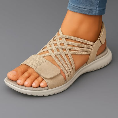 Meredith | Woven Comfort Sandals