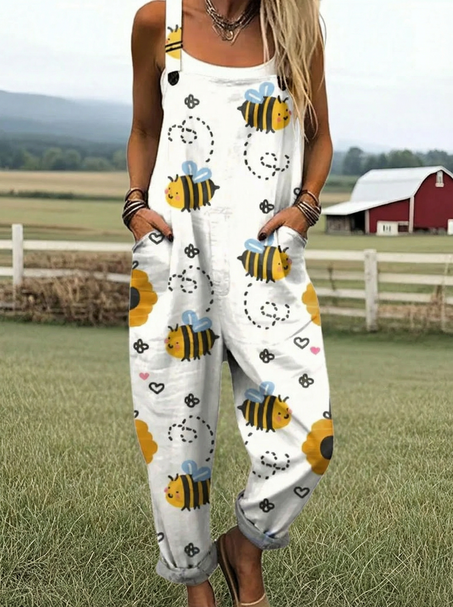 VB™ | Jumpsuit med Trendy Print