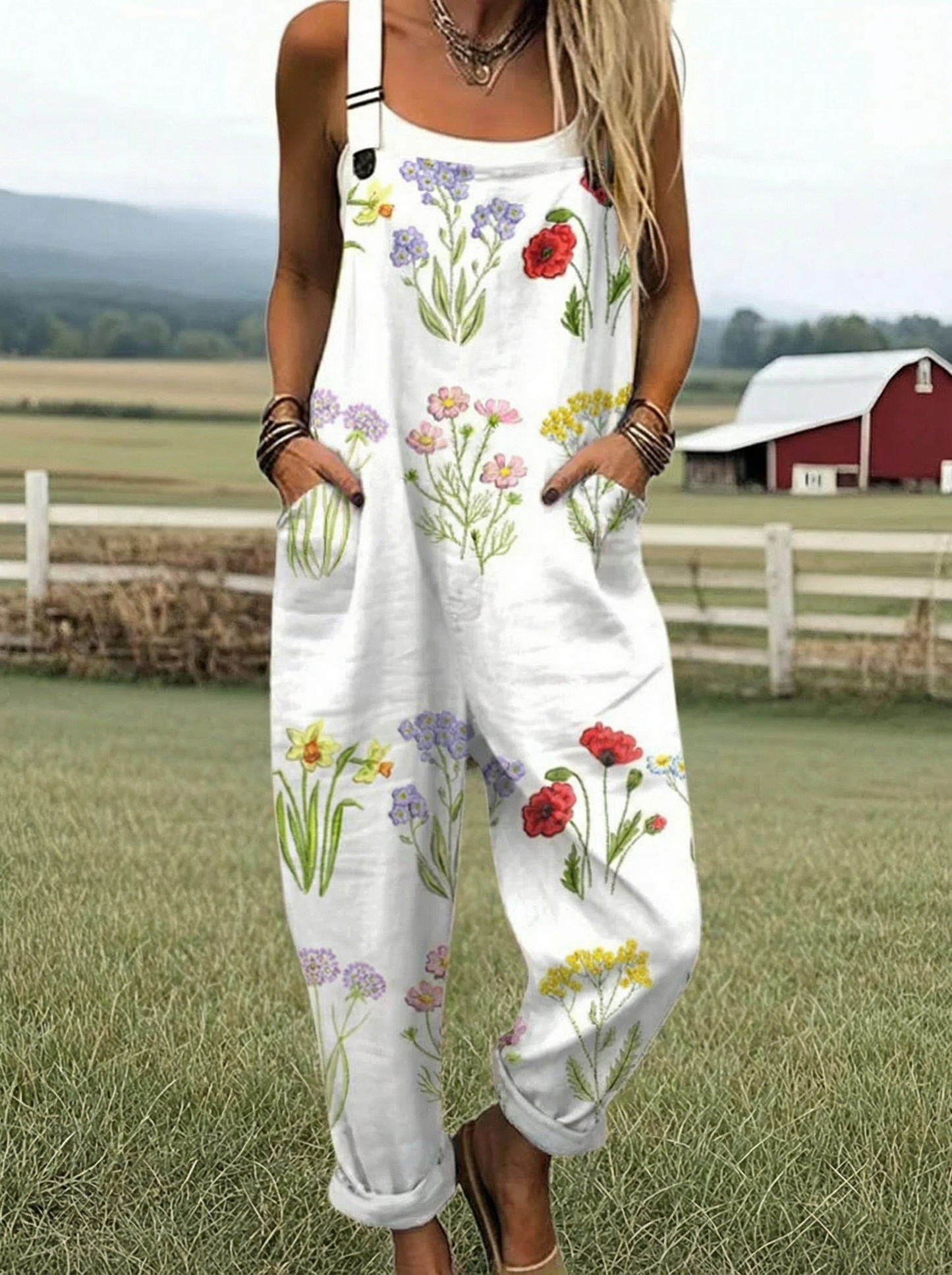 VB™ | Løsfallende Jumpsuit