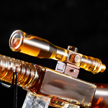 Whiskeyflaske - Rifle Set Edition med Glass