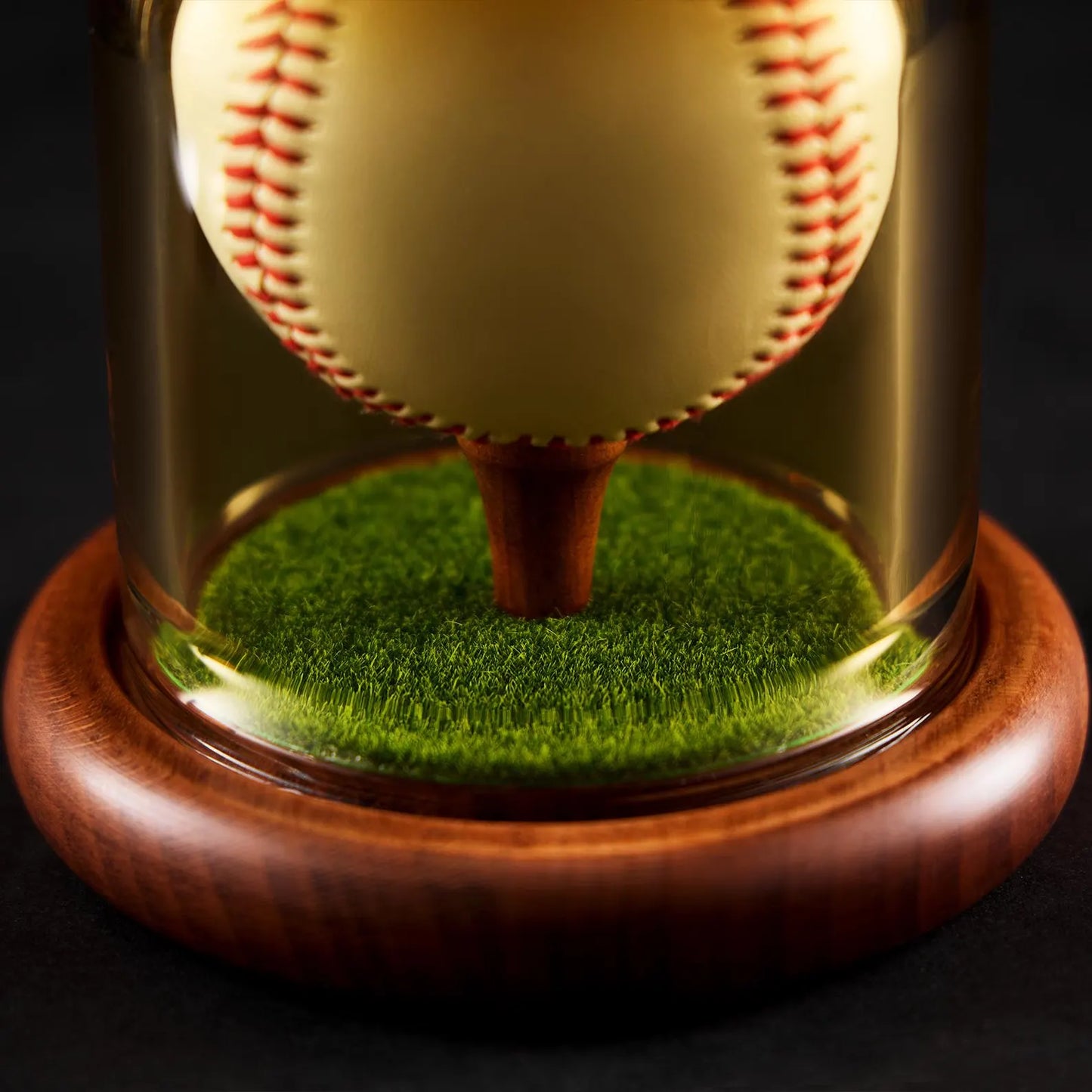 Whiskeyflaske - Baseball Set Utgave med Glass