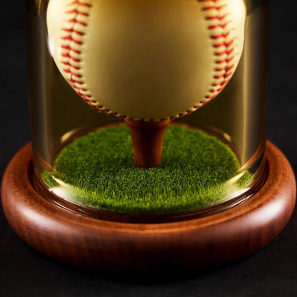 Whiskeyflaske - Baseball Set Utgave med Glass