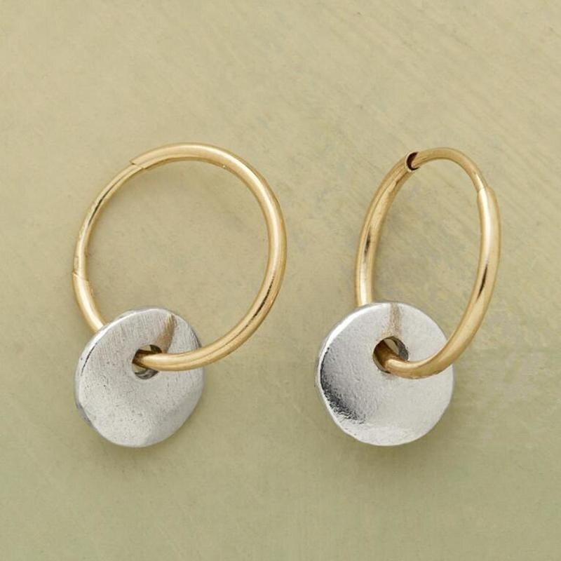Håndlaget Elegant Hoop Øredobber
