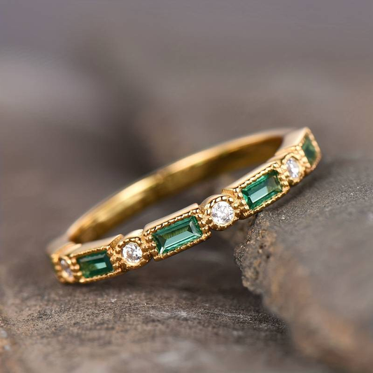Alex Grønn Aksent Ring