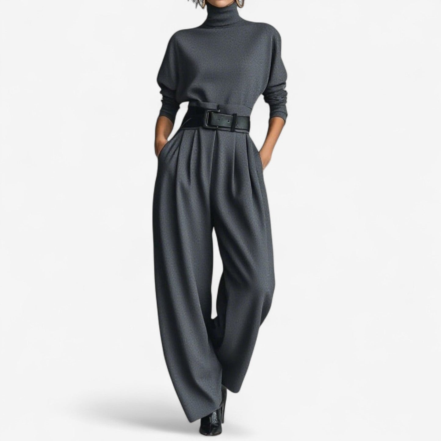 Doris™ Jumpsuit med høy hals