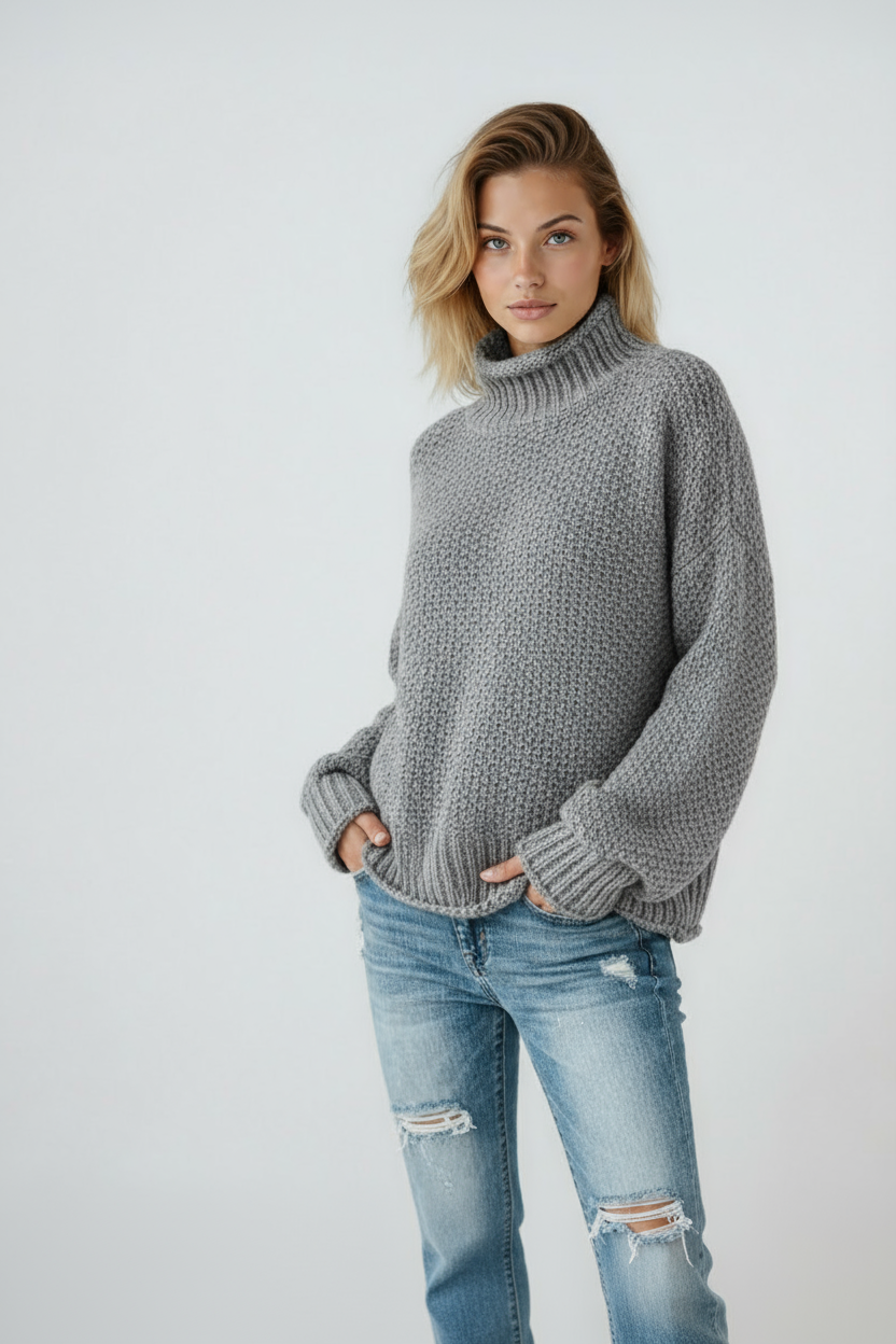 Juliette | Turtleneck Strikkegenser