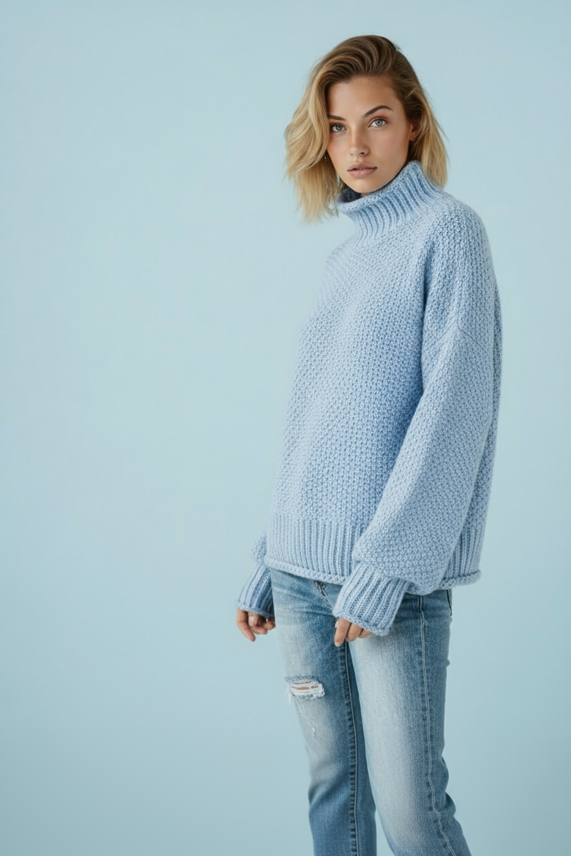 Juliette | Turtleneck Strikkegenser