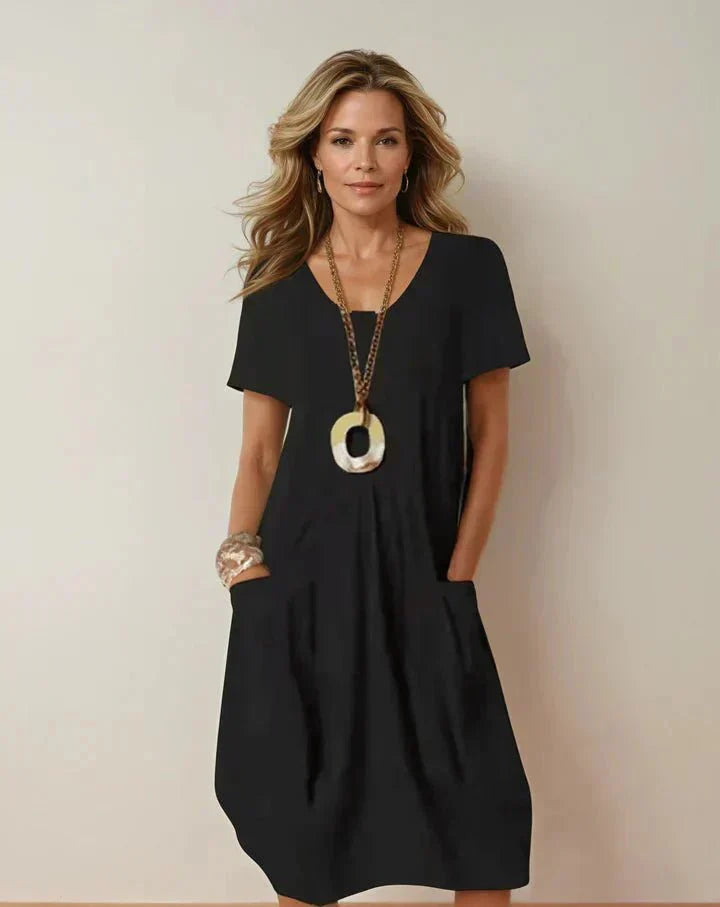 Oriane™ | Flytende Casual Maxi Kjole