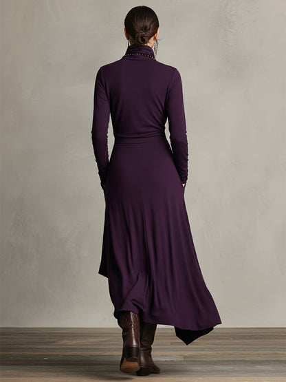 Natalie | Elegant drapert kjole