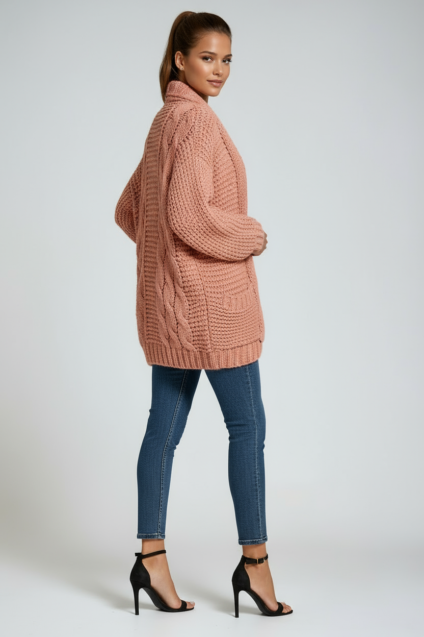 Amara | Strikket langermet cardigan