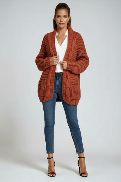 Amara | Strikket langermet cardigan