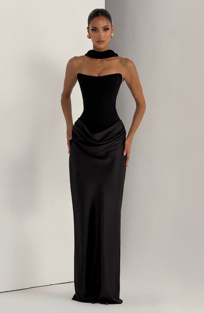 Maggie Maxi Kjole - Svart
