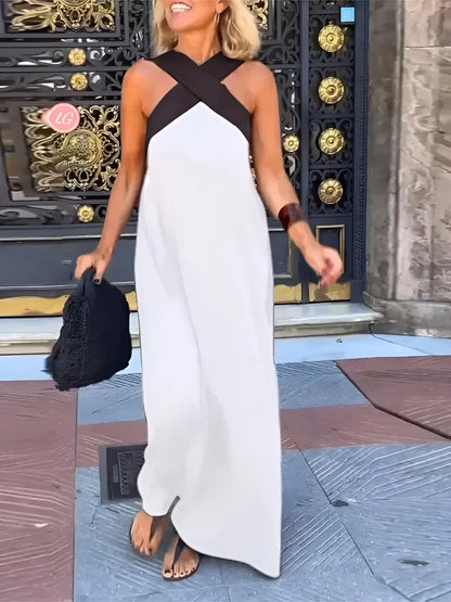 Quirine™ | Wrap-Front Maxi Kjole