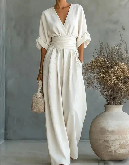 Daniela | Elegant Jumpsuit med Vide Ben