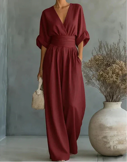 Daniela | Elegant Jumpsuit med Vide Ben