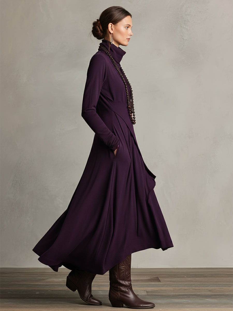 Natalie | Elegant drapert kjole