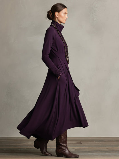 Natalie | Elegant drapert kjole