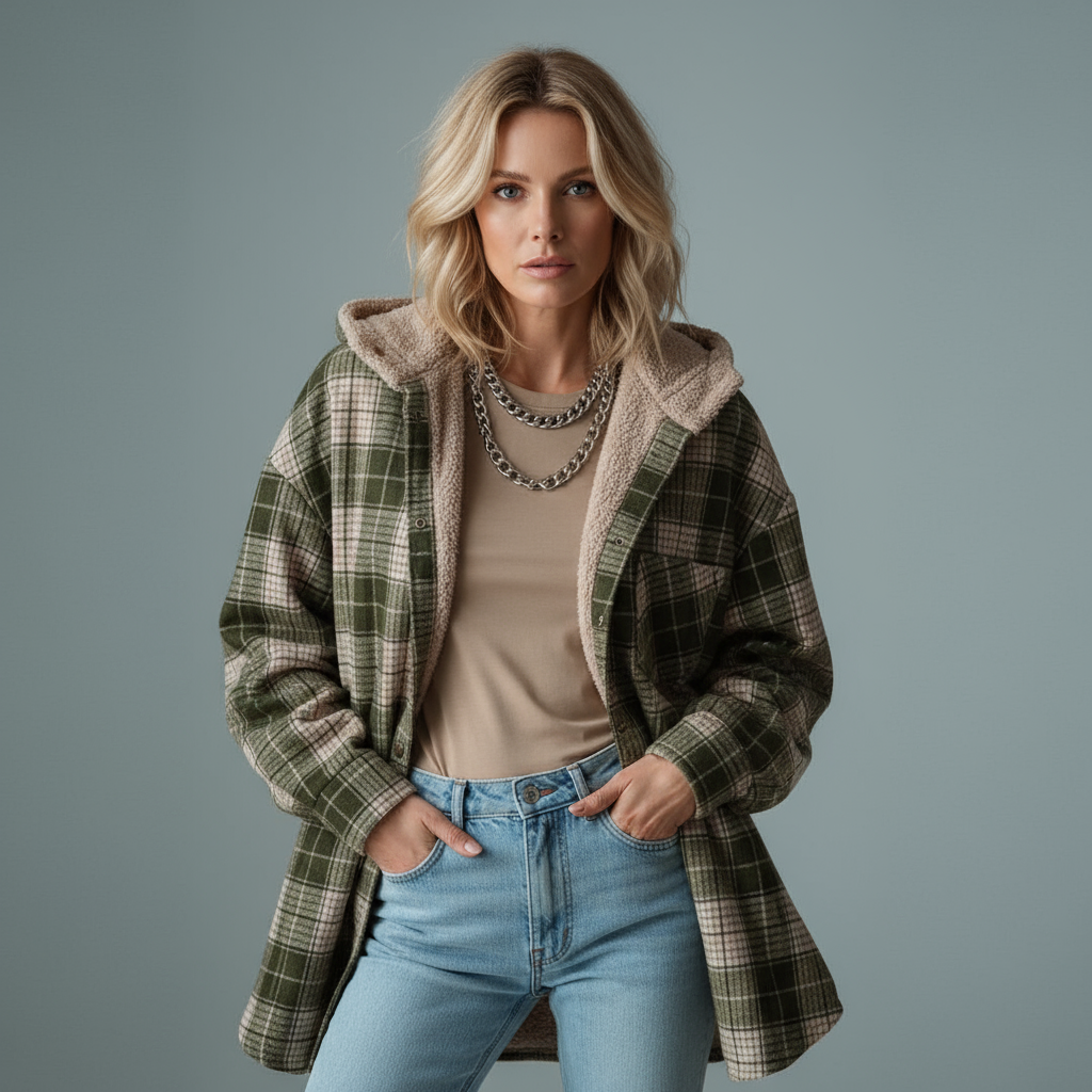 Piper™ | Hettegenser i flanell